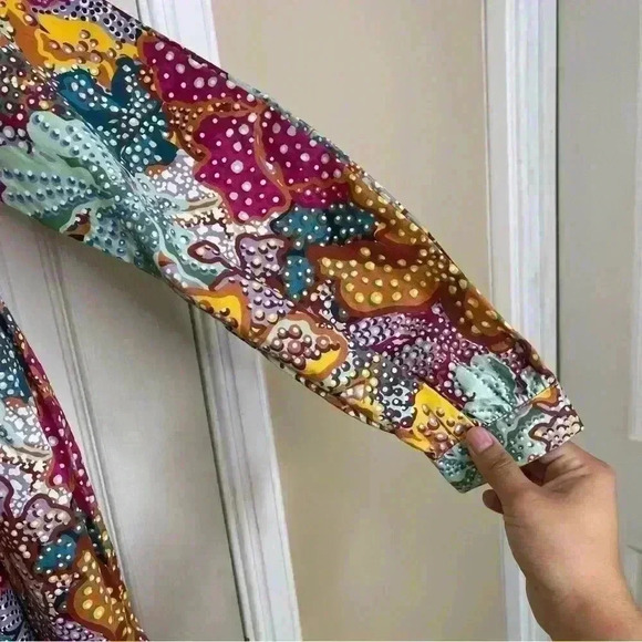 Kika Vargas x Target Anemone Floral Mini Dress Sz XXS - Picture 8 of 10